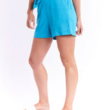 Porsche Linen Short - Heavenly Blue