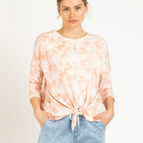 Ivy Knot Top - Malibu Marble