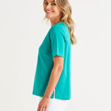 Rosalie Tee - Teal