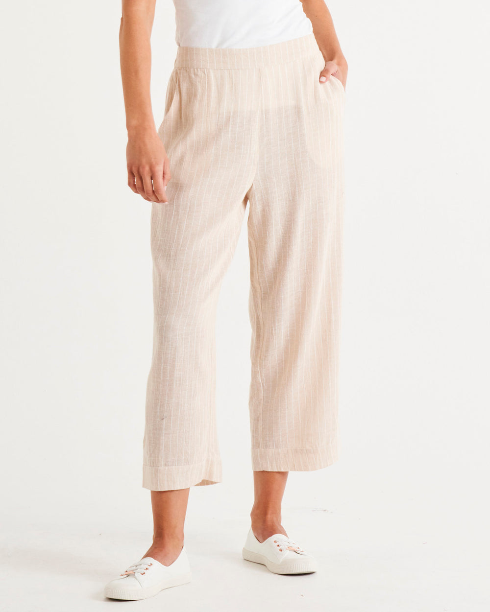 Betty Basics Tilly 3/4 Pant (Black) main image 1