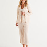Lisset Blazer - Natural Stripe
