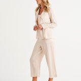 Lisset Blazer - Natural Stripe