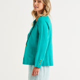 Lisset Blazer - Teal