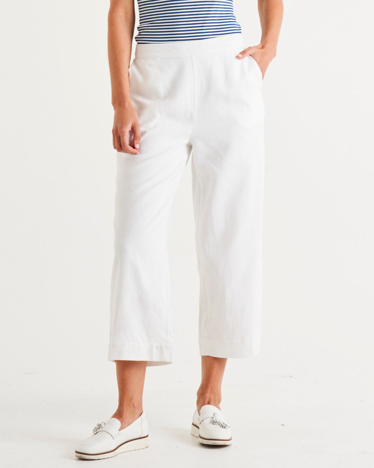 Betty Basics Tilly 3/4 Pant (Black) main image 0