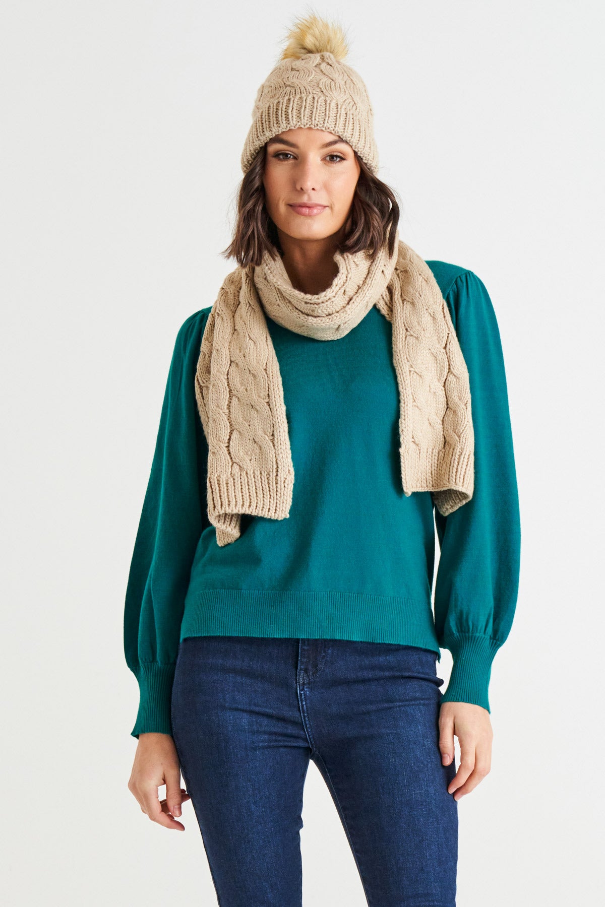 Thelma Scarf - Oat