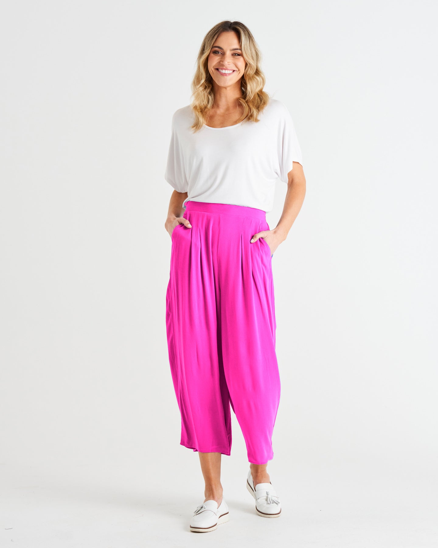 Olympia Pant - French Rose