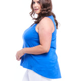 Zoe Tank - Iris Blue