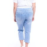 Maisie Capri Jean - Ice Blue